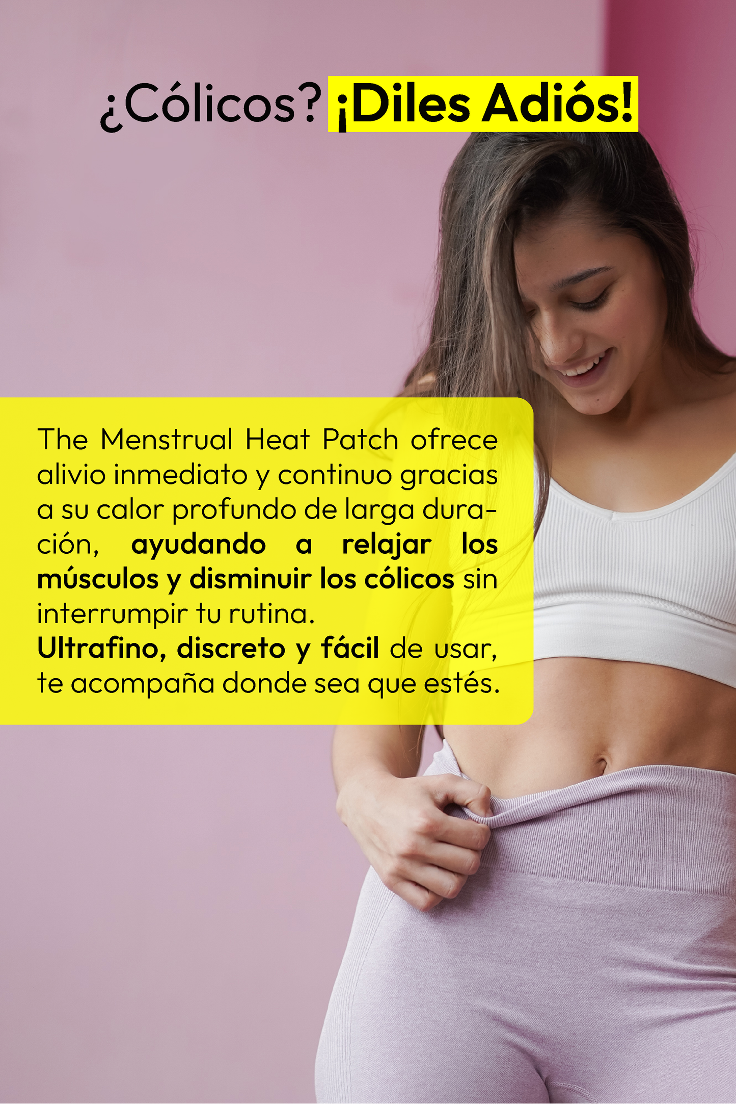The Menstrual Patch | Parche caliente para cólicos o dolor menstru